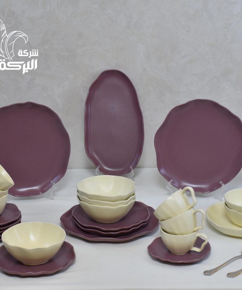طقم عشاء بورسلين